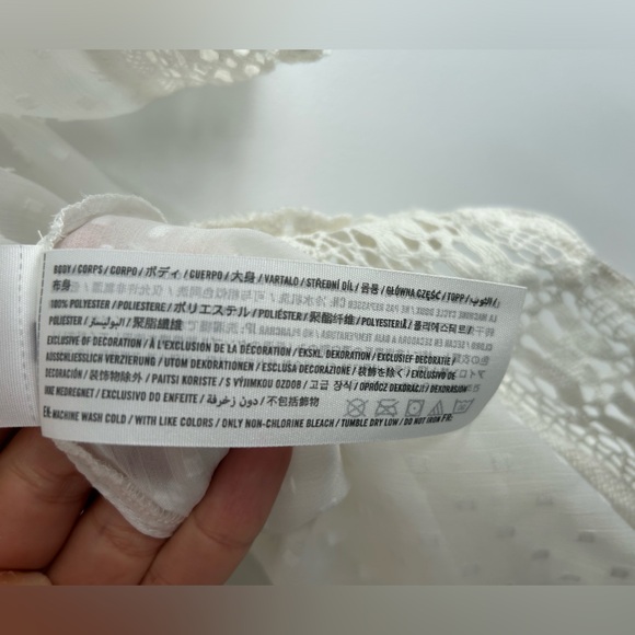 Abercrombie Swimsuit Coverup, One Size, Sheer - Picture 6 of 6